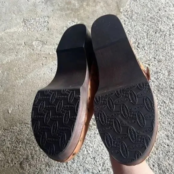 New dr. scholl's original clog mule suede tan Size 7 - Picture 3 of 4